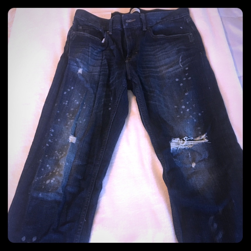 Banana Republic distressed jeans